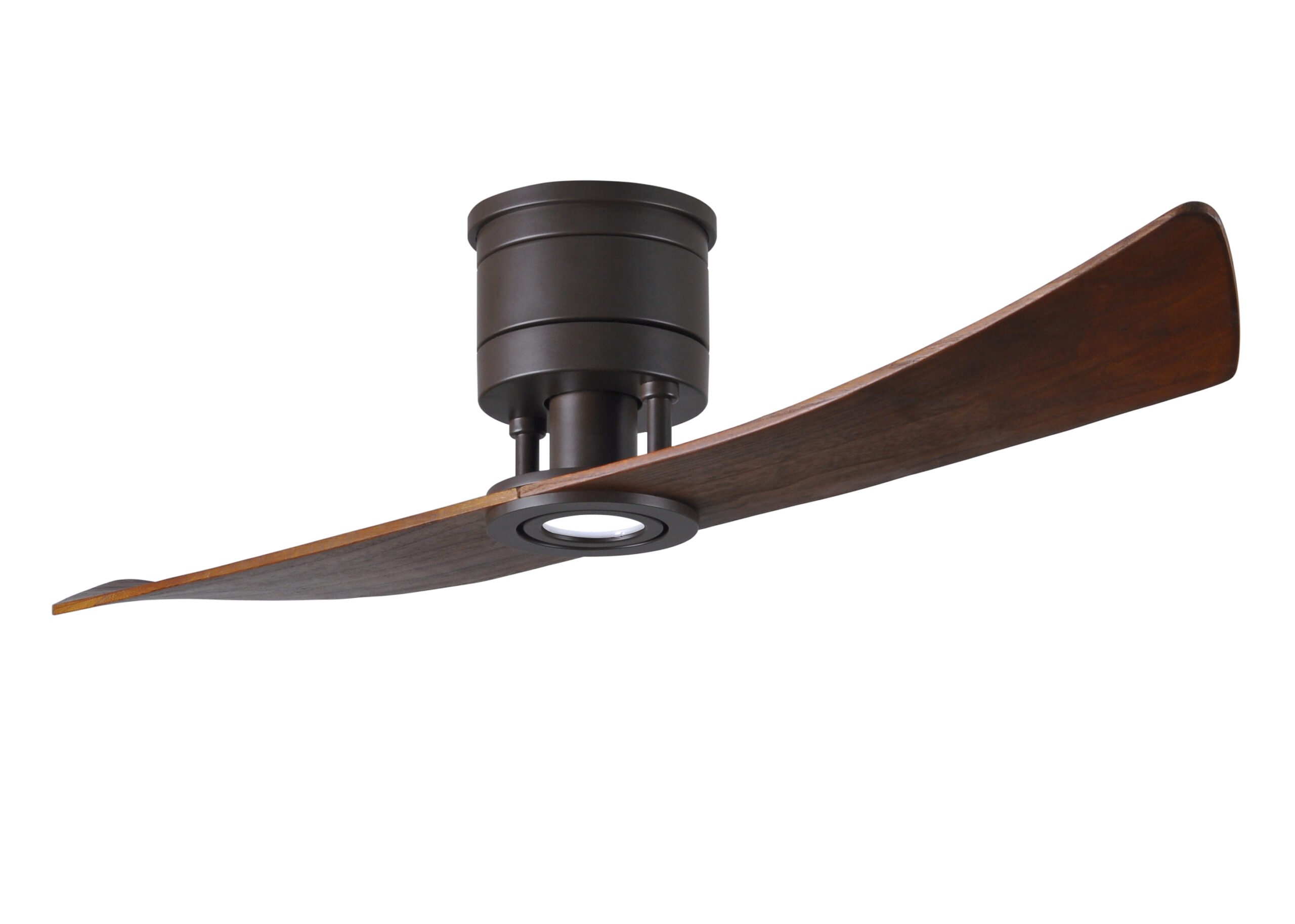 Lindsay 6-speed ceiling fan in Textured Bronze finish with 52