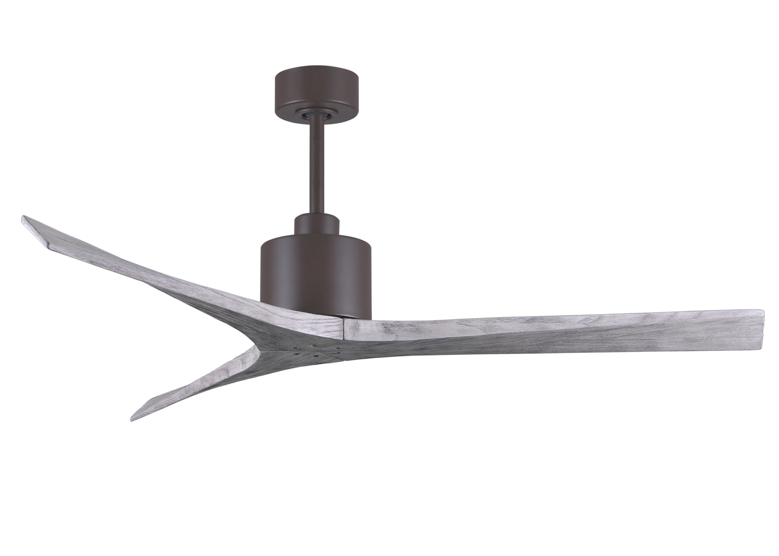 Mollywood Ceiling Fan in Textured Bronze with 60” Barn Wood Blades