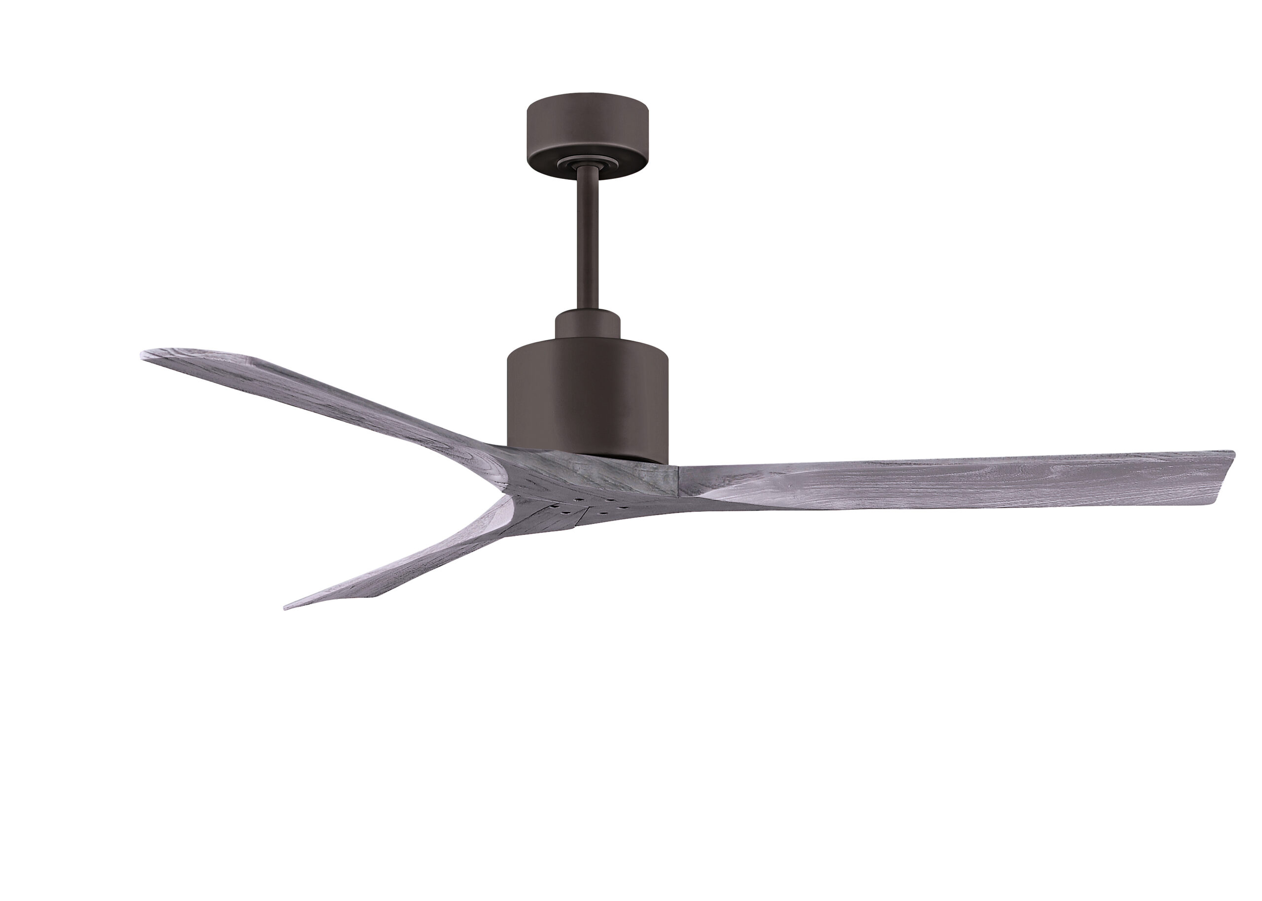 Nan Ceiling Fan in Textured Bronze with 60” Barn Wood Blades