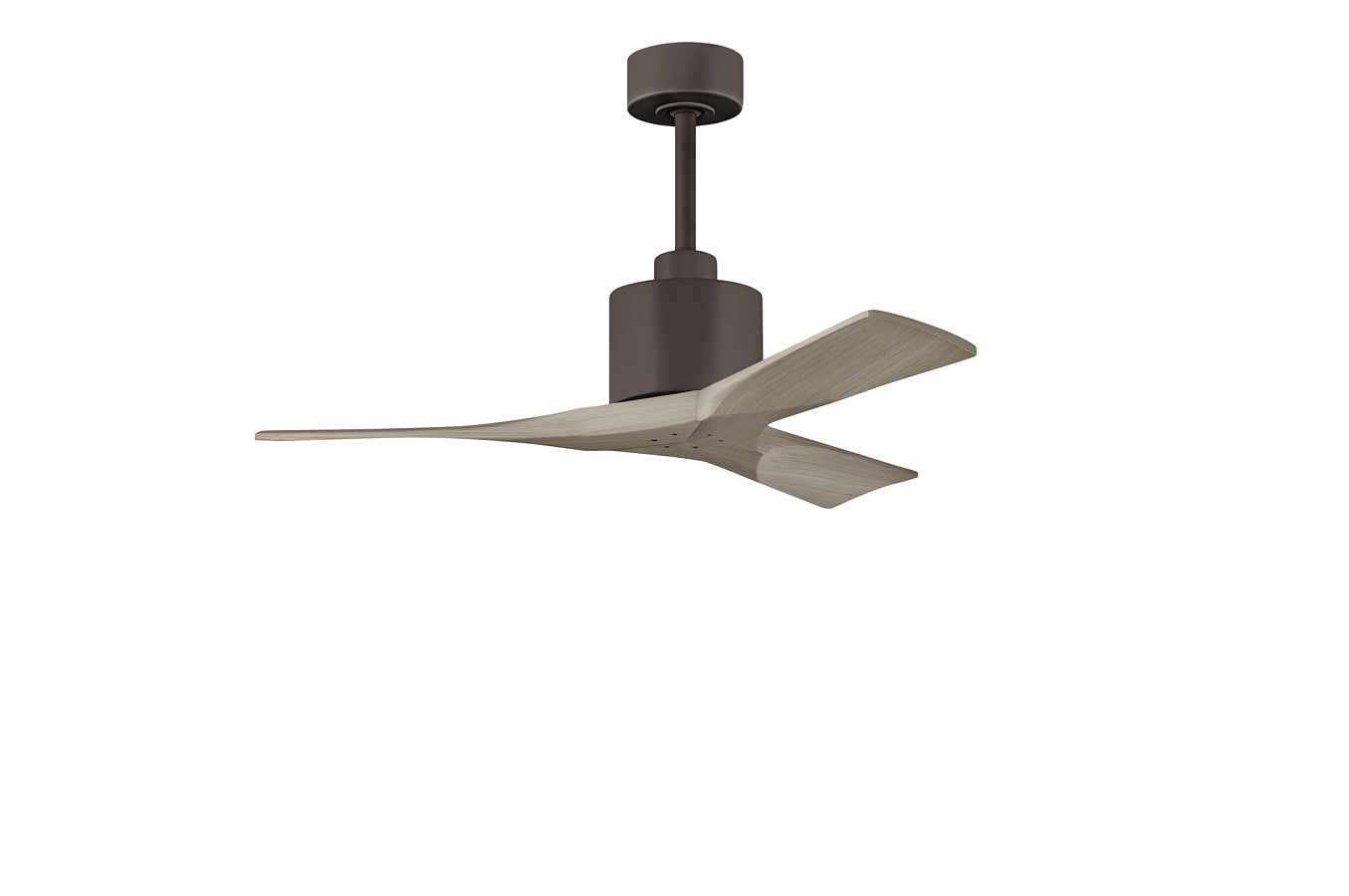 Nan ceiling fan in Textured Bronze Finish with 42