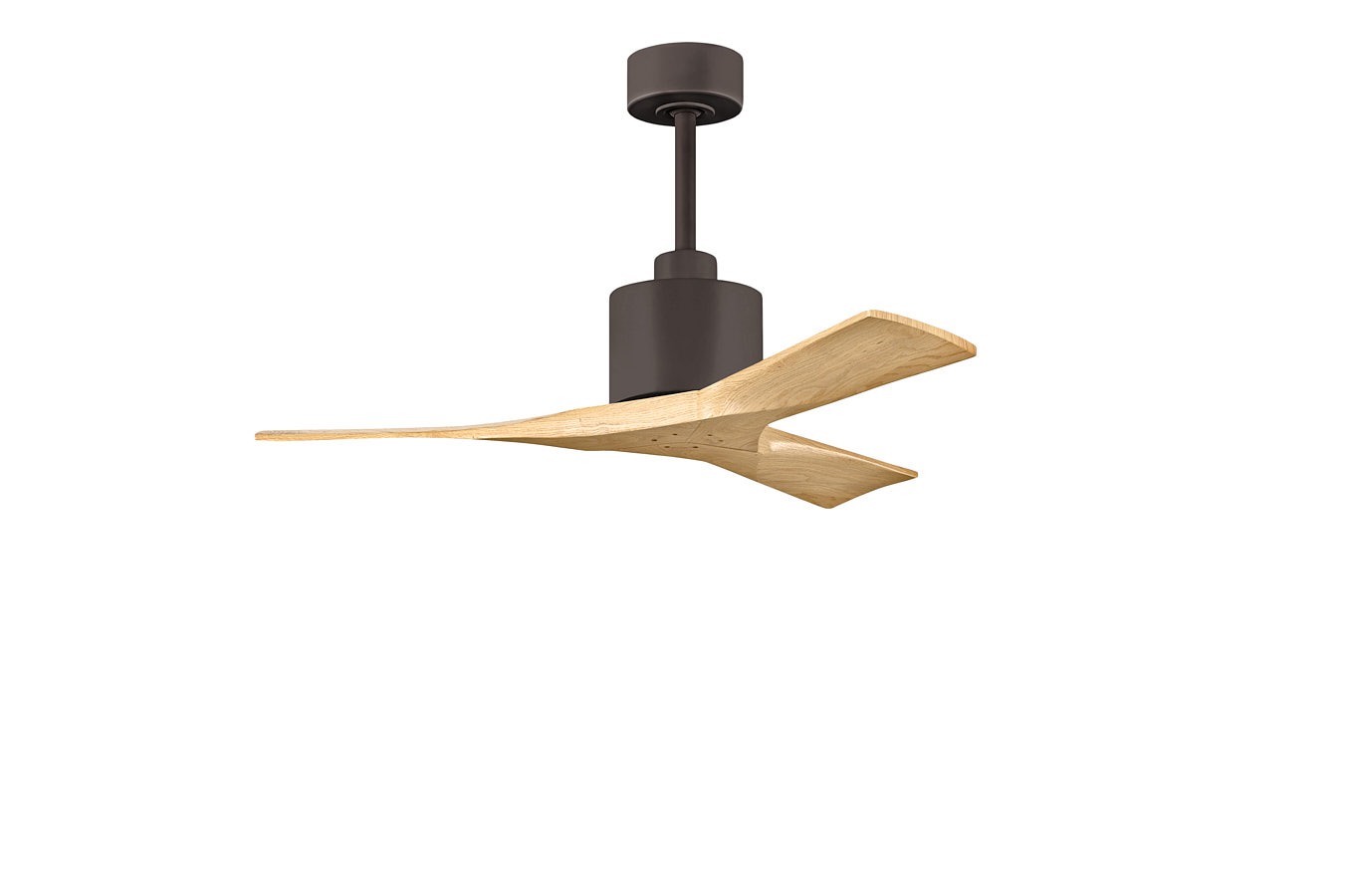 Nan ceiling fan in Textured Bronze Finish with 42