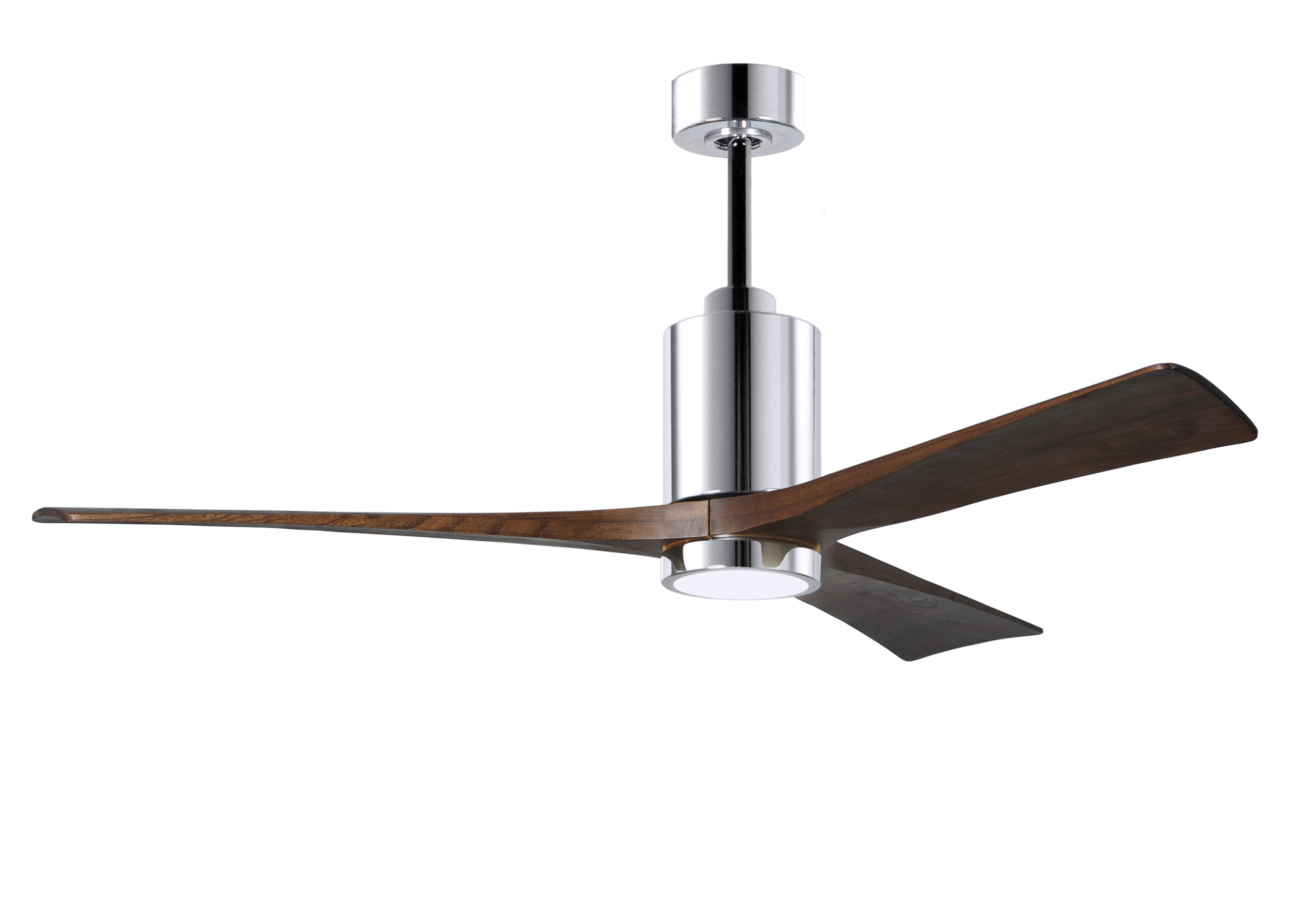 Patrícia-3 ceiling fan in Polished Chrome with 60